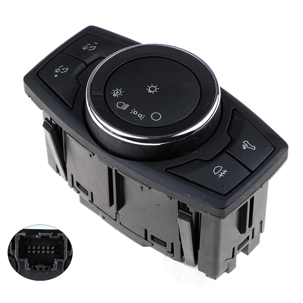 لفورد F150 F-150 2015-2019     رقم الجزء: مفتاح التحكم في المصباح الأمامي FL3T-13D061-BCW