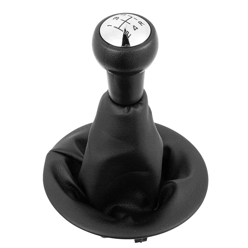 

5 Speed Car Gear Shift Knob with Gaiter Boot Cover for Citroen Berlingo Peugeot Partner 2008 2009 2010-2018 Interior Accessories