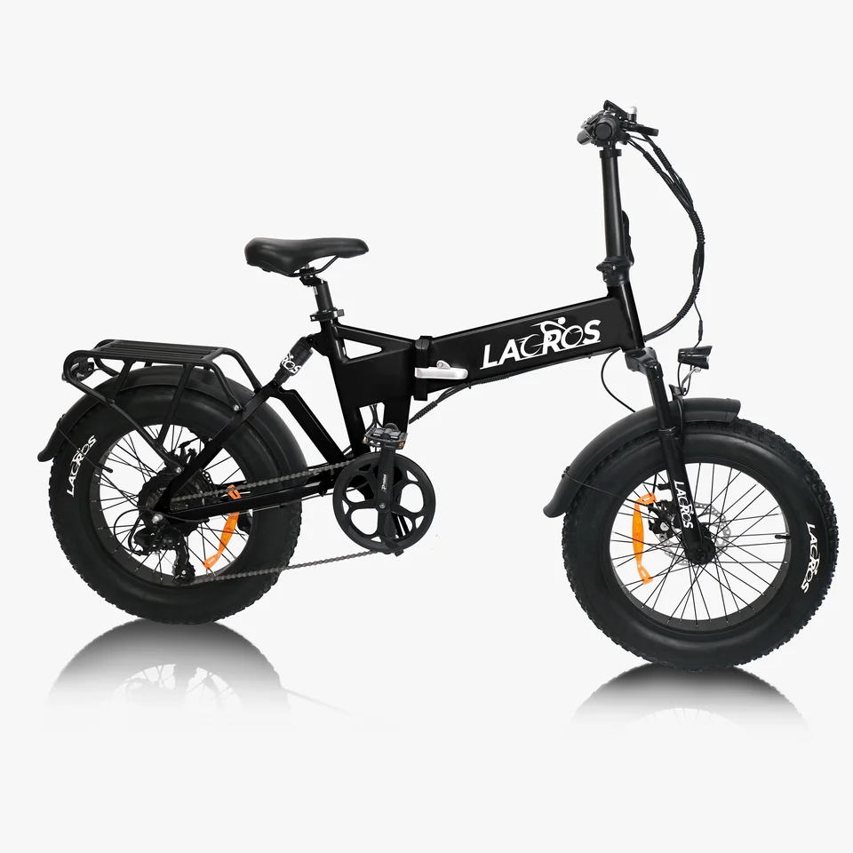 Lacros Pinecone adult E-bike，500W city ebike，48V12.8AH ebike，20 Fat Tire E-Mountain bike image 4