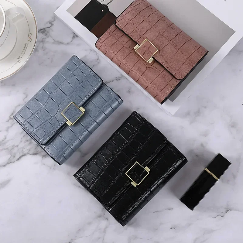 Women PU Leather Wallet ID Card Holder Multiple Fashion Mini Clutch Girls Money Credit Ladies Small Wallet Pouch Purse Bags