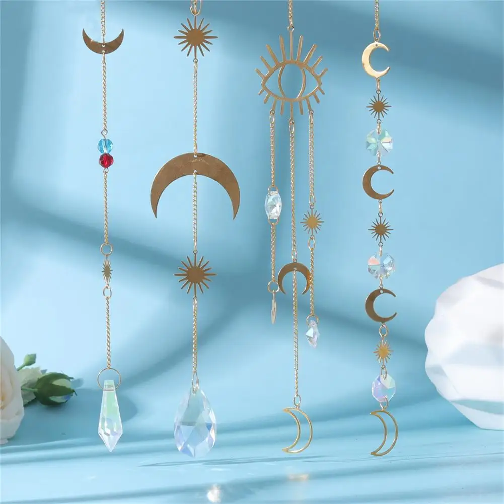 Window Prism Ornament 12 Styles Window Pendant Attractive Creative Shape  Great Colorful Wall Hanging Sun-catcher Prism Ball