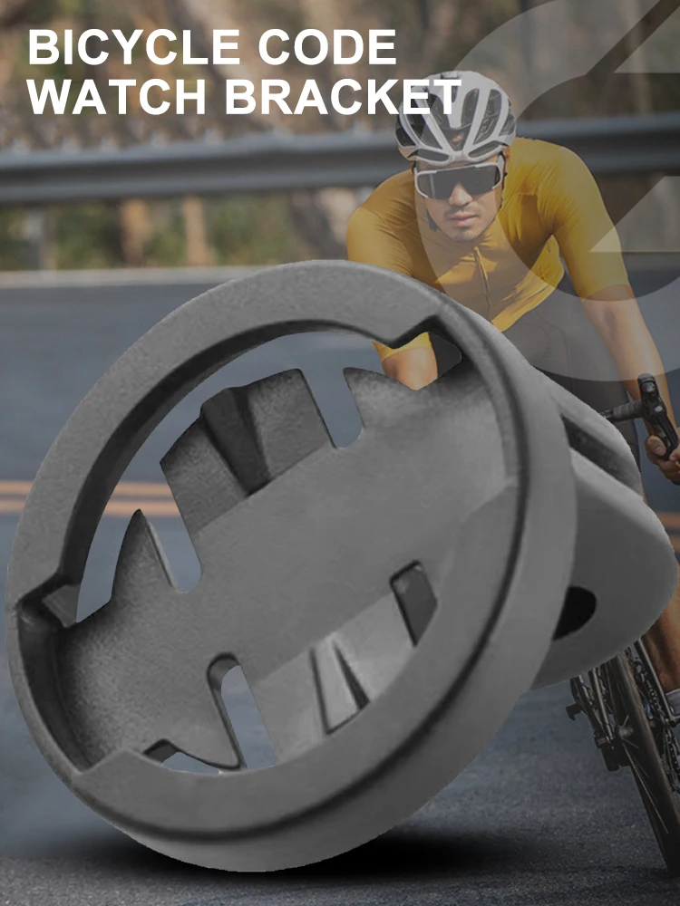 Soporte para ordenador de bicicleta, soporte para manillar de ordenador, soporte de luz delantera para asiento de conexión Gopro para Base de fijación de cámara Garmin