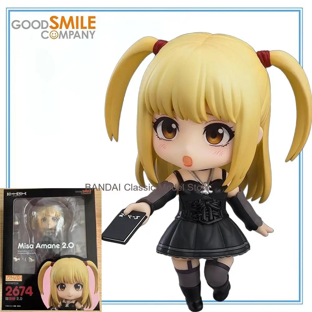 

100% Оригинальный товар в наличии Good Smile Company Nendoroid # 2674) Фигурка Аманэ Миса 2.0 из аниме «Тетрадь смерти»