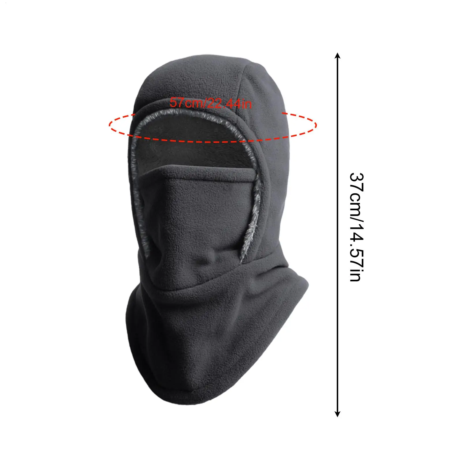 Full Face Cover Windproof Thermal Cycling Hat Motorcycle Cycling Neck Warmer for Women Skiing Snowboarding Sledding Skating