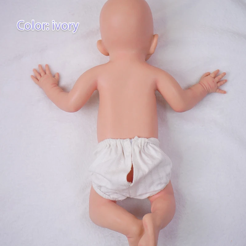 Poupées Reborn 100% Silicone faites à la main, peintes en 3D, douces, 20 pouces, bébé fille Loulou