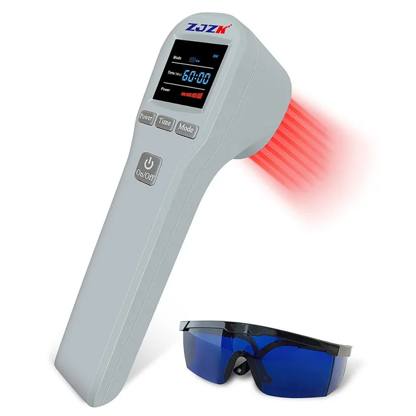 880mW cat laser therapy device class 4 for backbone pain relief body anti-inflammation tissue repair 4x808nm+16x650nm 20 diodes