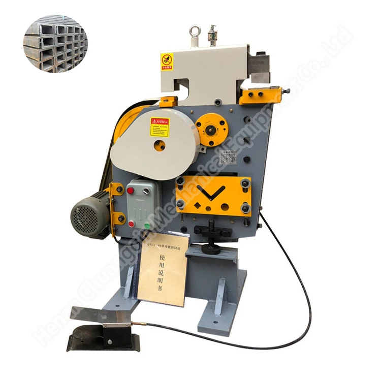 Angle Puchning Cutting Shearing Machine Hydraulic Ironworkers