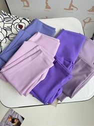Quality Nylon Yoga Leggings Women High Waisted Hip Lifting Fitness Athletic Gym Comprehensive Training Pant