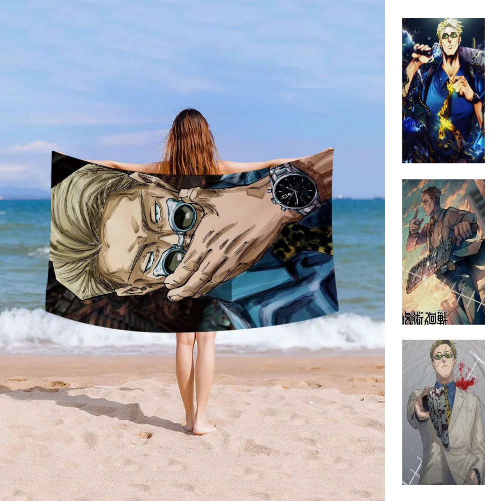 

Kento Nanami Jujutsu Kaisen Big Microfiber Beach Towels Quick Dry Towel Sand Beach Towels Pool Towel For Travel Swim Pool Yoga