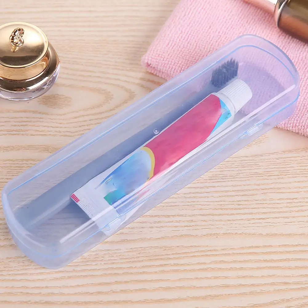 Multifunctional Travel Portable Toothbrush Box Candy Storage Color Organizer Small Toothpaste Toiletries Bathroom Case Cosm R6F2