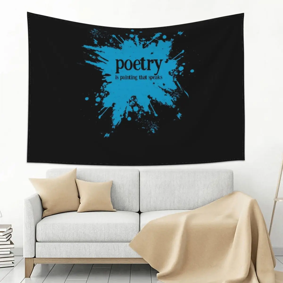 

Poetry is painting that speaks literary gifts Tapestry
