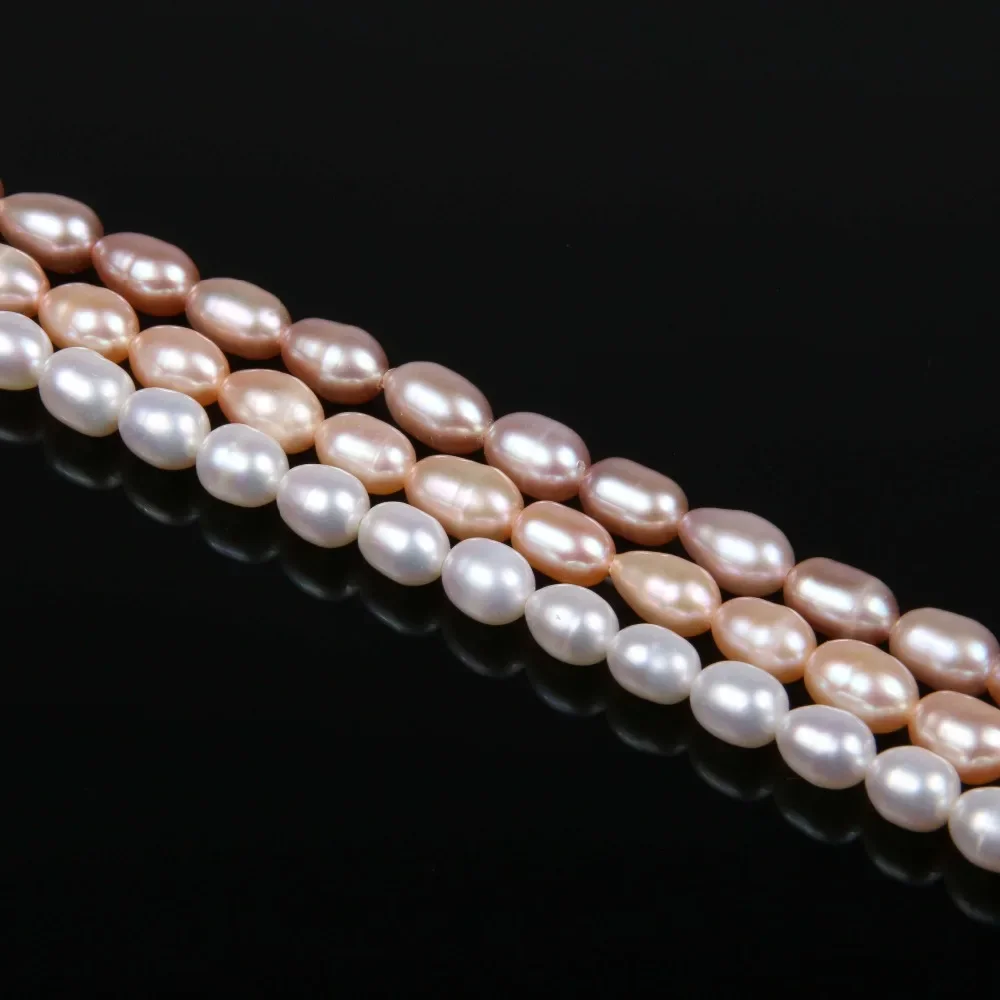 Natural Freshwater Pearl Beads High Quality AA 36cm Punch Loose Beads for DIY Women Choker Necklace Bracelet Jewelry Making