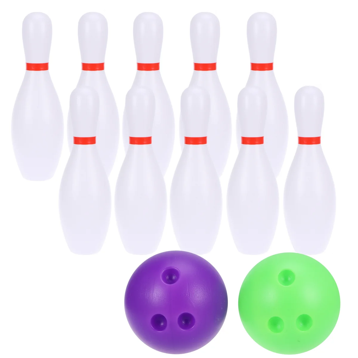 

12 Pcs Toy Puzzle Child Toys for Kids Bowling Balls Interactive Children Outdoor