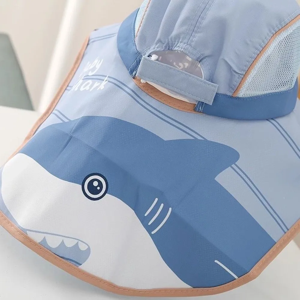 

Gifts Cartoon Summer Children's Sun Hat Wide-brimmed Sun Protection Tools Shawl Hat UV Protection Beach Sun Cap