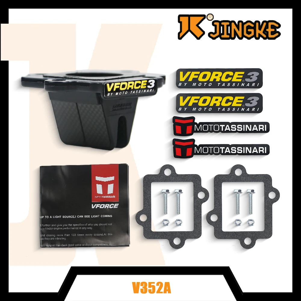 

VForce V-Force 3 Motorcycle Reed Valve V352A For YAMAHA JOG50 Aerox50 Ark50 49150cc Area51 Fox50 GTR50