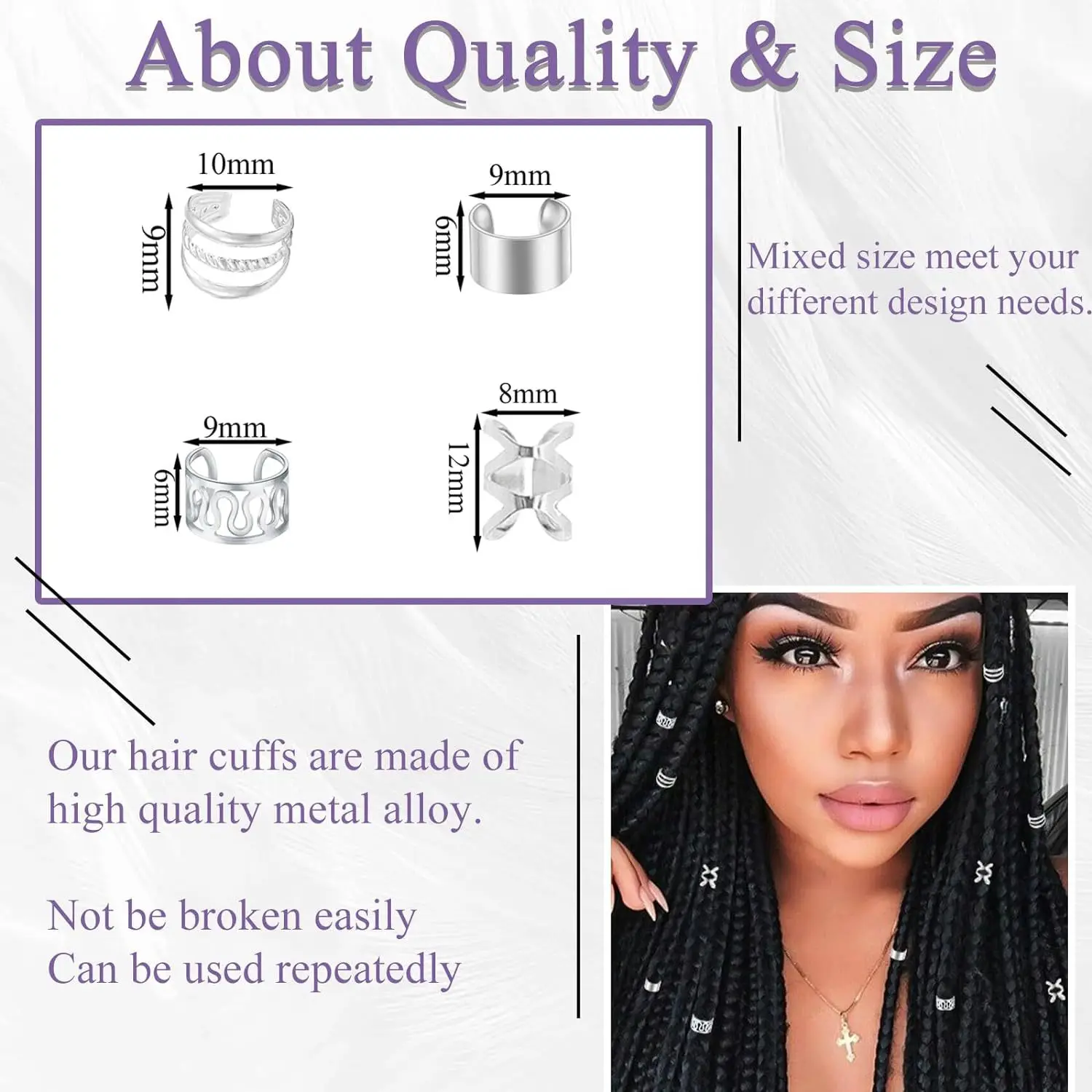 

70 Pieces Gold And Silver Metal Hair Accories Alloy Spiral Braid Hair Clips Faionable Hair Accories from China