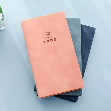 Notebook trabalho portátil para estudante universitário, gerenciamento de tempo, Self-Standing, programação do relógio, para fazer a LISTA, bloco de