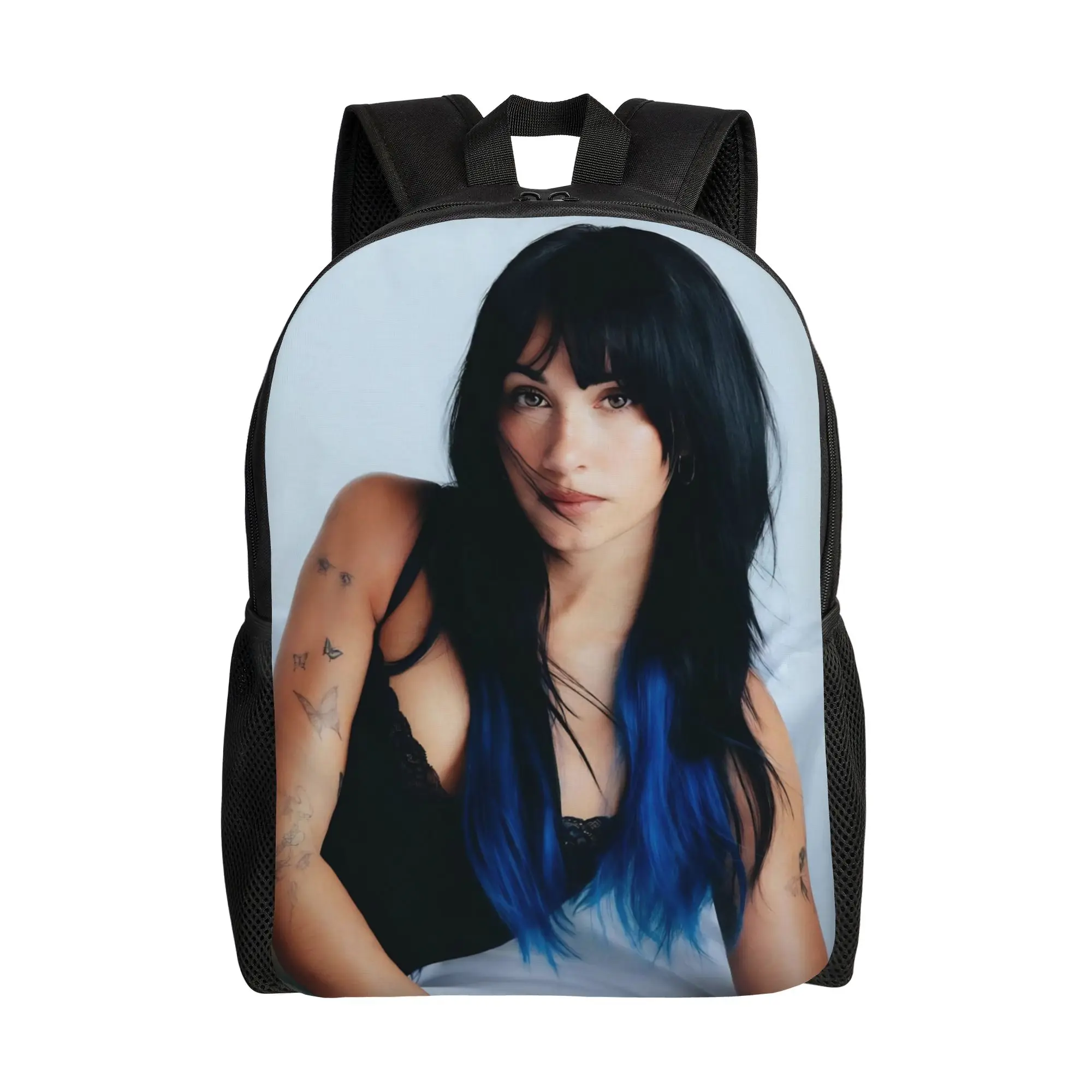 

Aitana Spanish Singer Casual Backpack Outdoor Student Business Daypack for Men Women Laptop Shoulder Bag