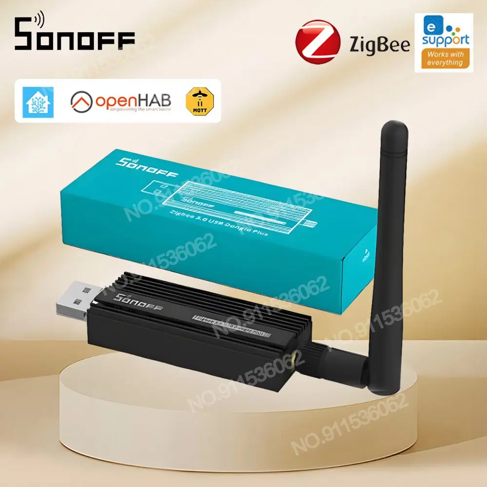 Беспроводной Usb-ключ SONOFF Zigbee 3,0 Plus E, шлюз Zigbee, ЗАХВАТ USB-интерфейса EFR32MG21 через Alexa Google Home, Голосовое управление