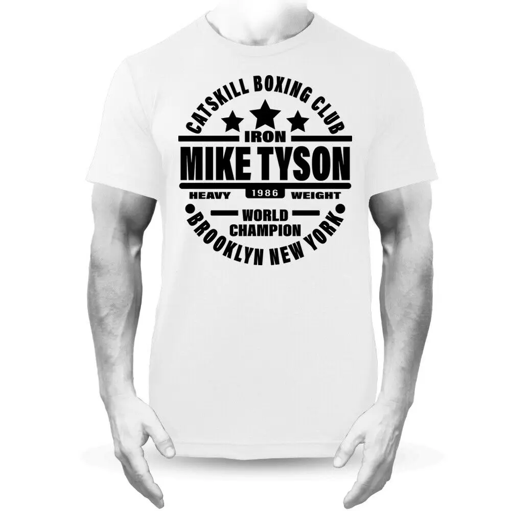 Camiseta de Iron Mike Tyson Brooklyn Catskill Premium para hombre, camisa de manga corta de algodón con cuello redondo de verano, talla nueva, S-3XL