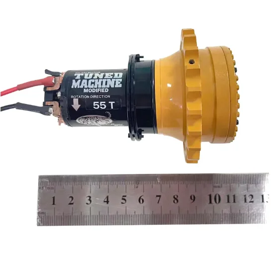 In Stock Spare Parts D9T D10T DXR2 55TMotor Driving Motor 55T for Toys JDM98 RC dozer Cars Vehicle