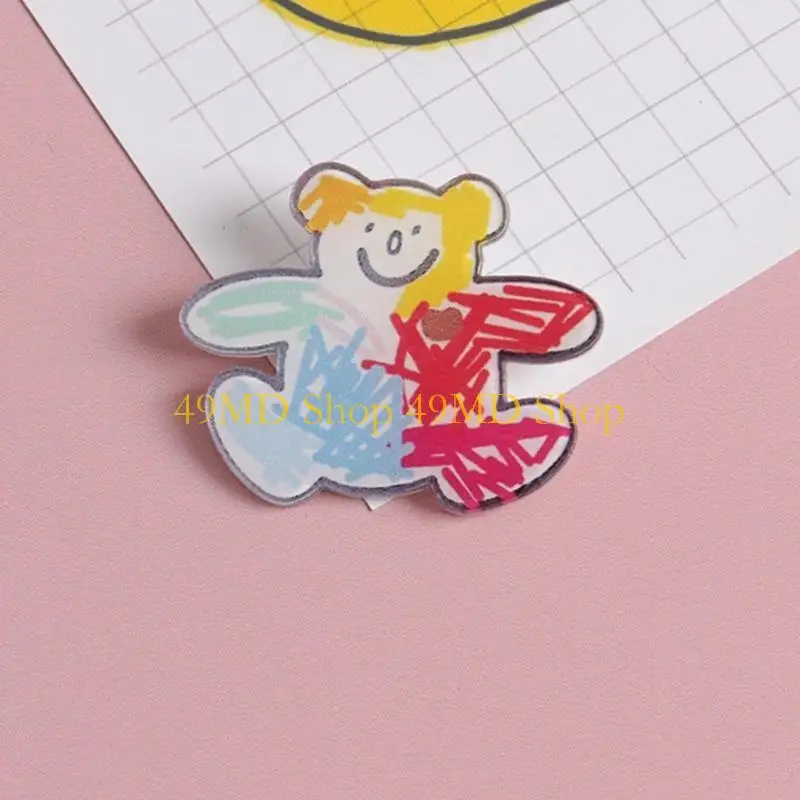 49MD Cartoon Bind Badge прекрасно