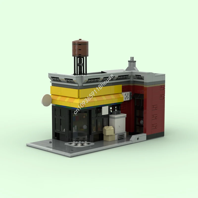 

820 шт. MOC Miles Morales Bodega Super Heroes Модель Строительные блоки Игрушки Дети Модульные творческие ремесла Рождественские подарки