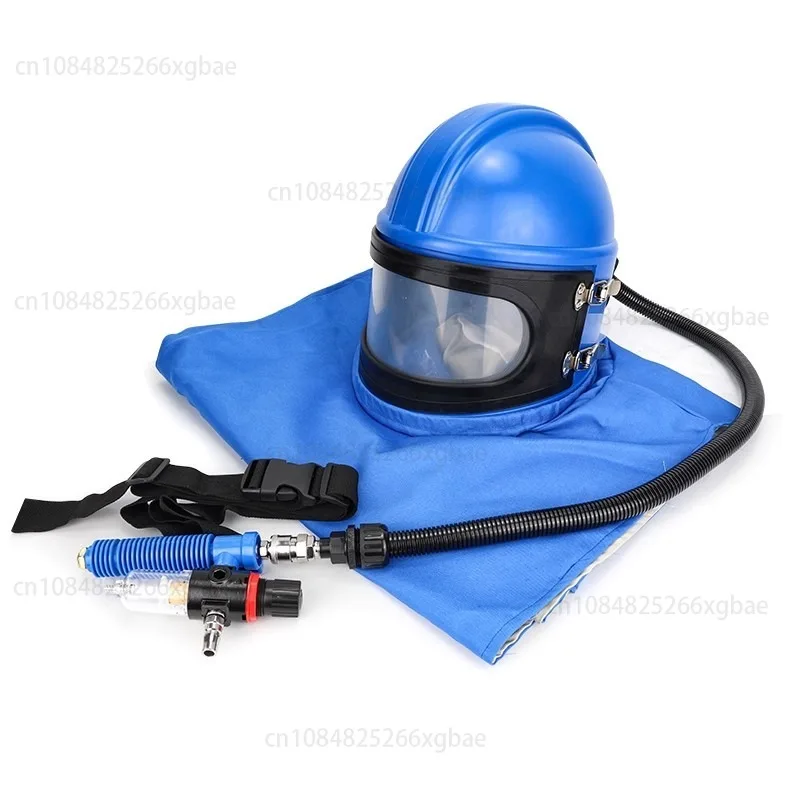 

Sand Blast Helmet, Sandblasting Hood with Air Breathing Hose
