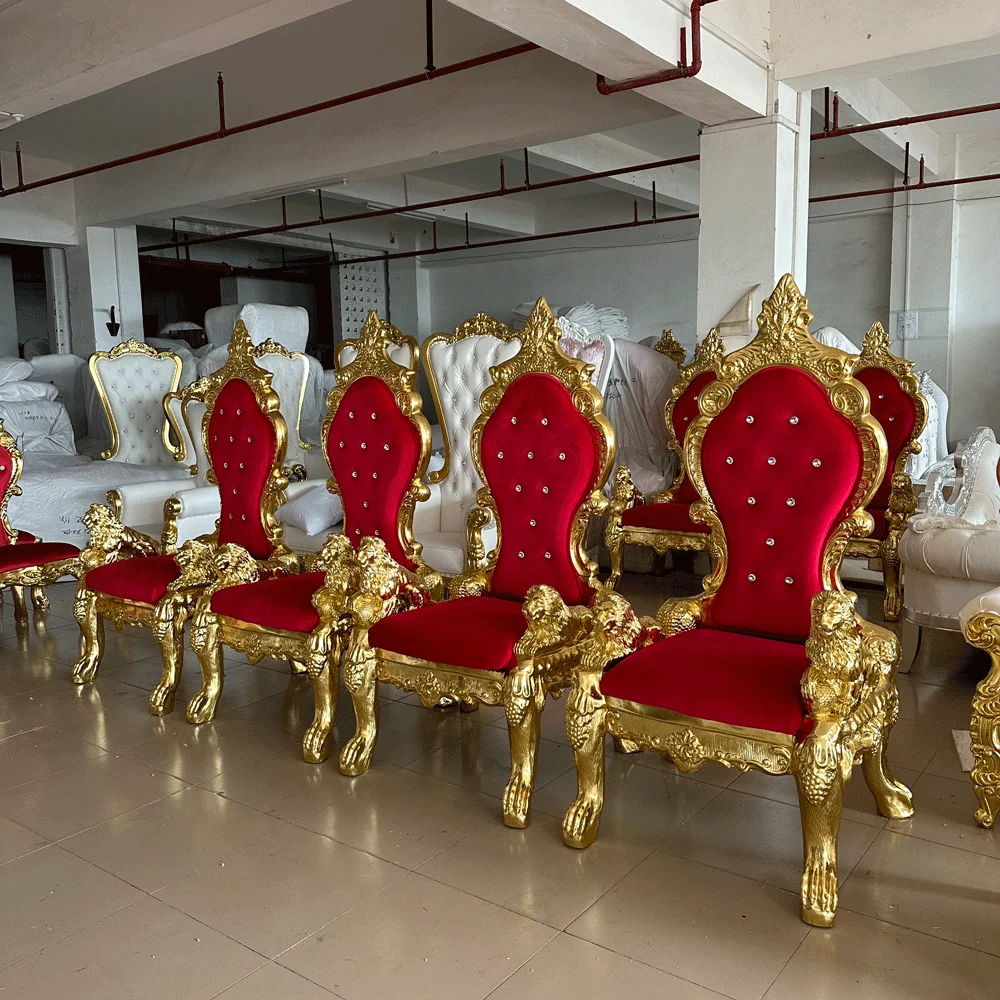 FSDKX Steel Home Hotel Event Party Decoration Bride and Groom Living Room Furniture Set Elegant Wedding Sofa Stainless
