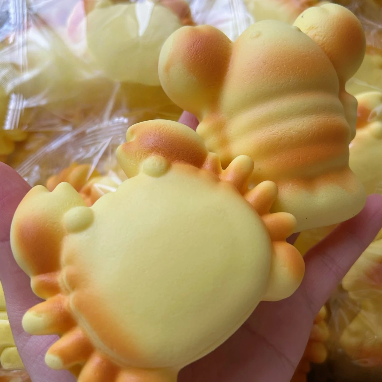 

Мягкая игрушка-краб (1 шт.), реалистичная, медленно восстанавливающая форму, для снятия стресса и тревоги, для детей и взрослых, подарок