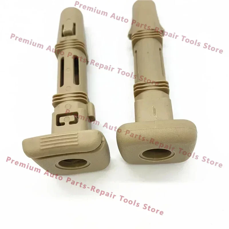 Car Seat Headrest Guide Have Rectangle Head & Square Tube and The Inside Diameter of Tube Is 12.8 Mm