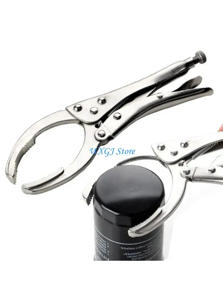 

37JE Oil Change Filter Wrench Clamp Filter Wrench Oil Grids Wrench Remover Steel Oil Filter Disassembly Tool Removal Tools