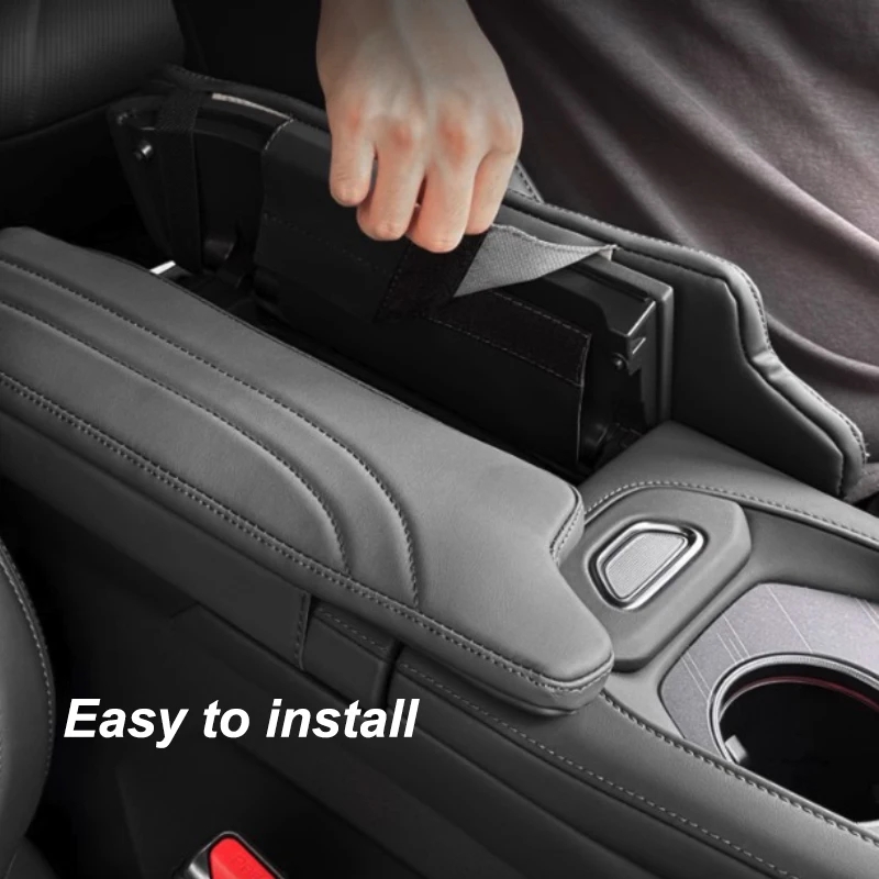 For ZEEKR 001 2021-2025 Center Console Armrest Booster Pad Protective Cover Interior Styling Modified Accessories