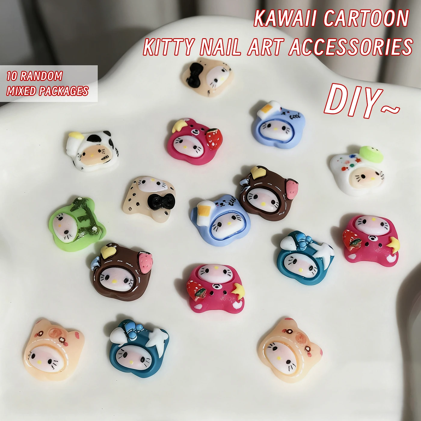 10PCS 3D Hooded Hel… - image