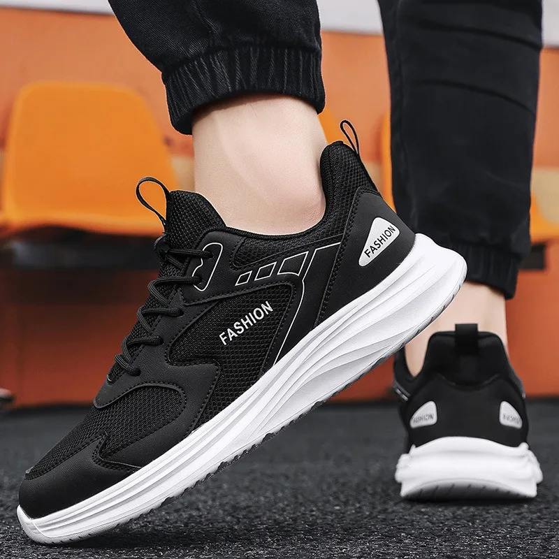 Men's Sneakers Mesh Breathable Casual Shoes Wear-resistant Sport Running Shoes for Men Tennis  Training Shoes Zapatillas Hombre