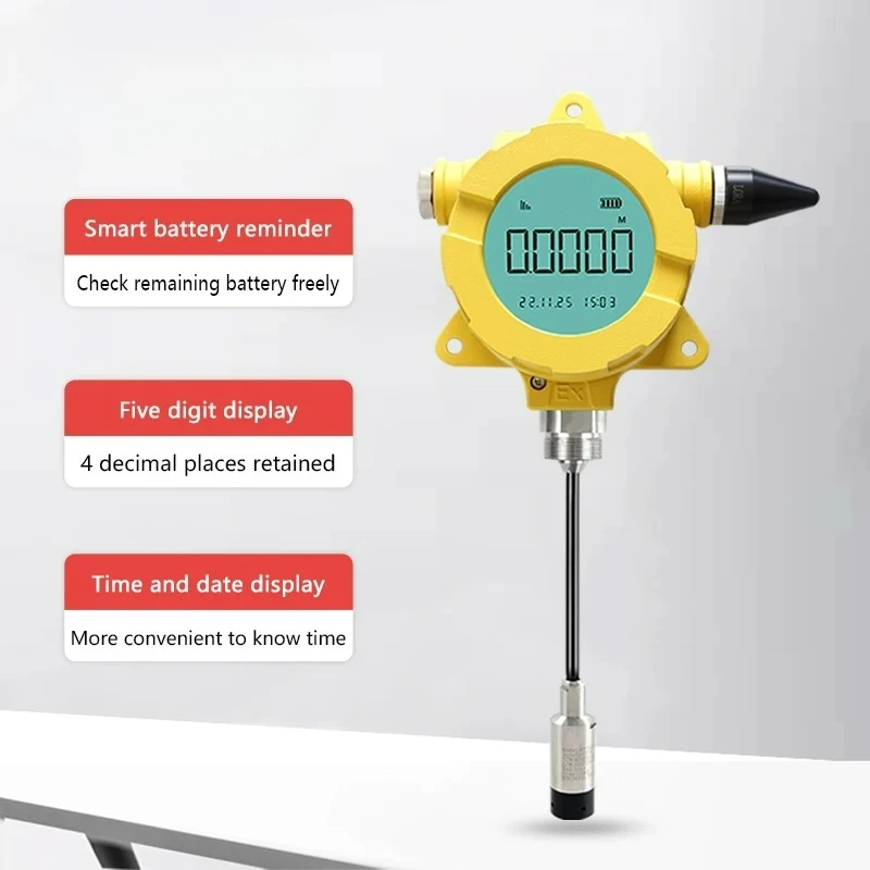 Holykell 4G GSM SIM مراقبة الهاتف المحمول GPRS مستشعر مستوى الوقود اللاسلكي لنظام Oilfield Realtime