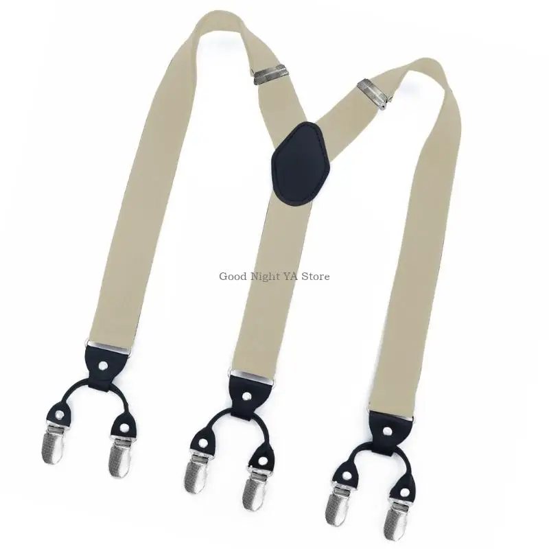 ウーブンサスペンダー-男性と女性の日常着とアウトドアアドベンチャーのためのシンプルなクラシックサスペンダー