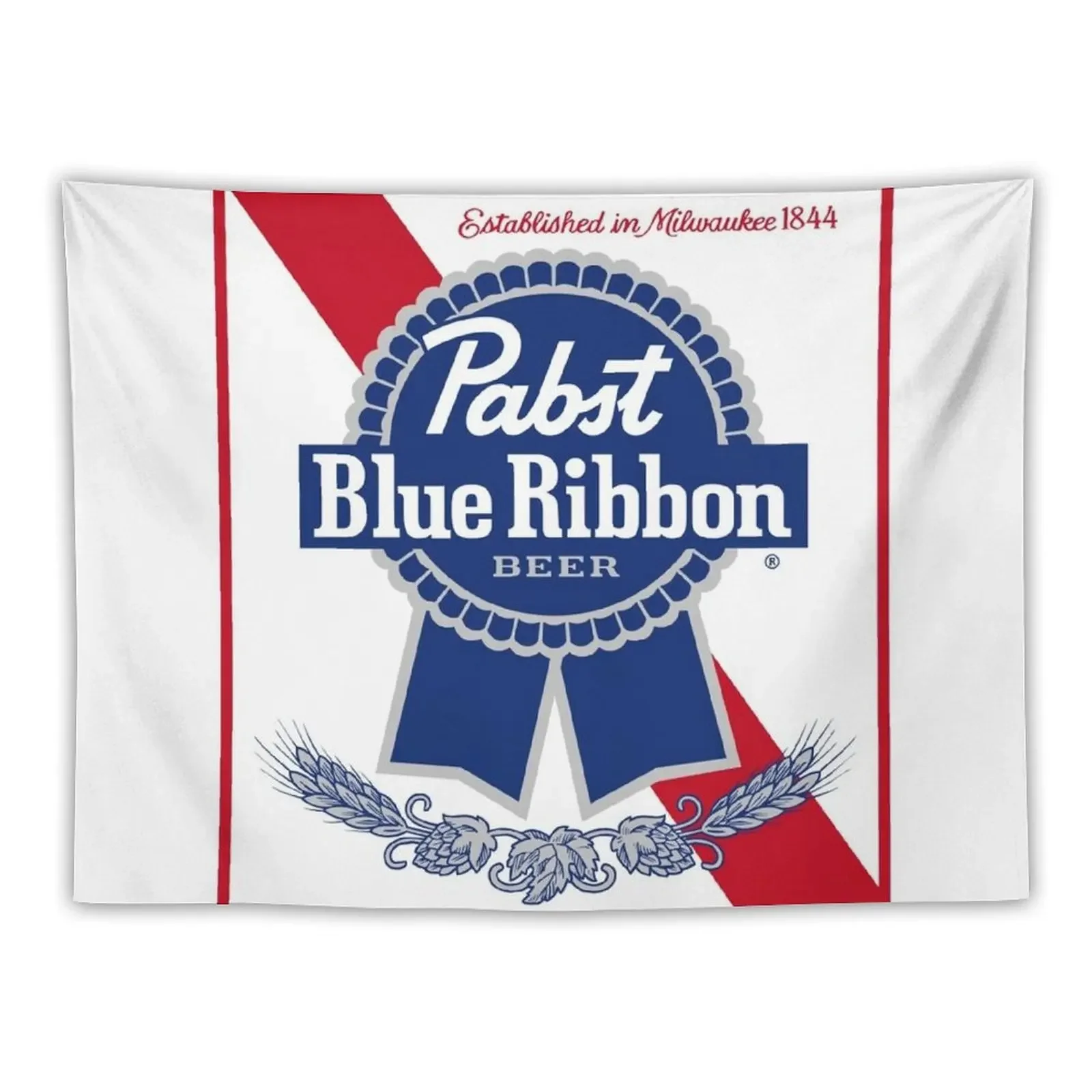 

Pabst Blue Ribbon Tapestry Room Decor Korean Style Aesthetic Room Decor Korean Bedroom Decoration Tapestry