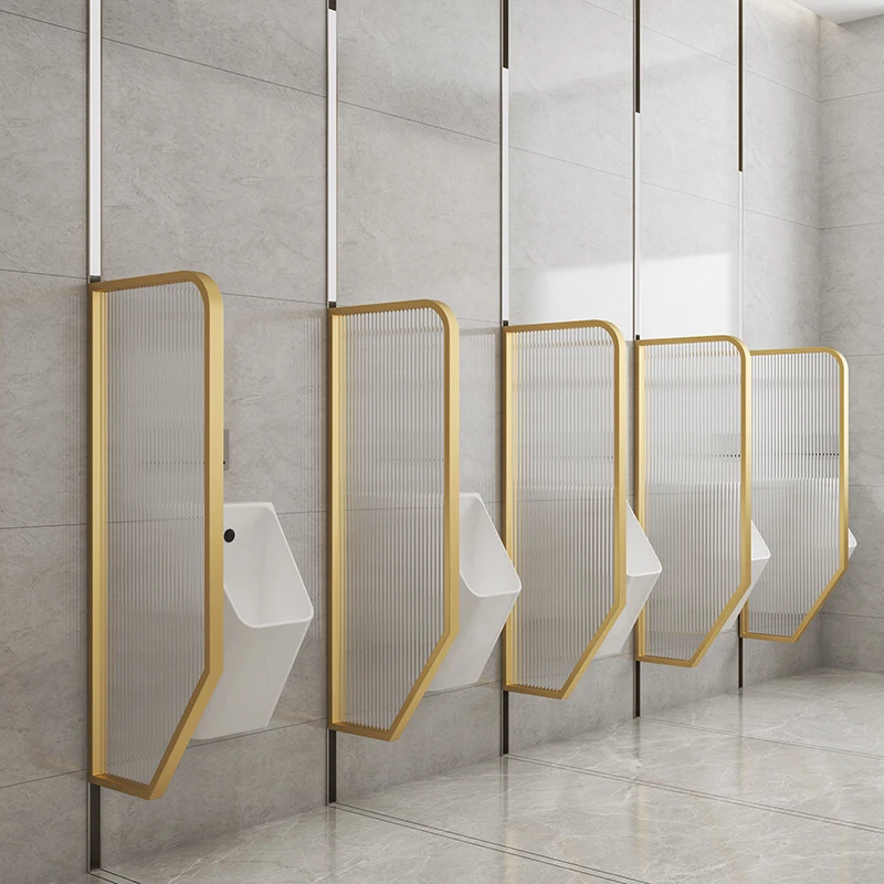 

Stainless steel Changhong glass urinal baffle public bathroom men's toilet urinal hotel toilet partition screen