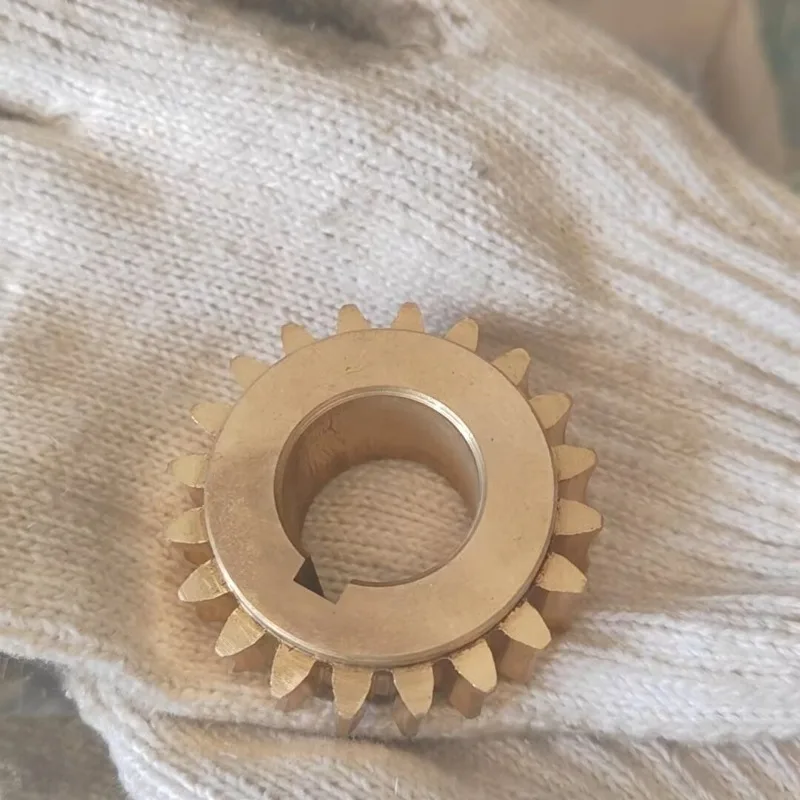 

UE-712A band saw machine, copper worm gear, worm gear shaft, lead screw nut, saw machine accessories