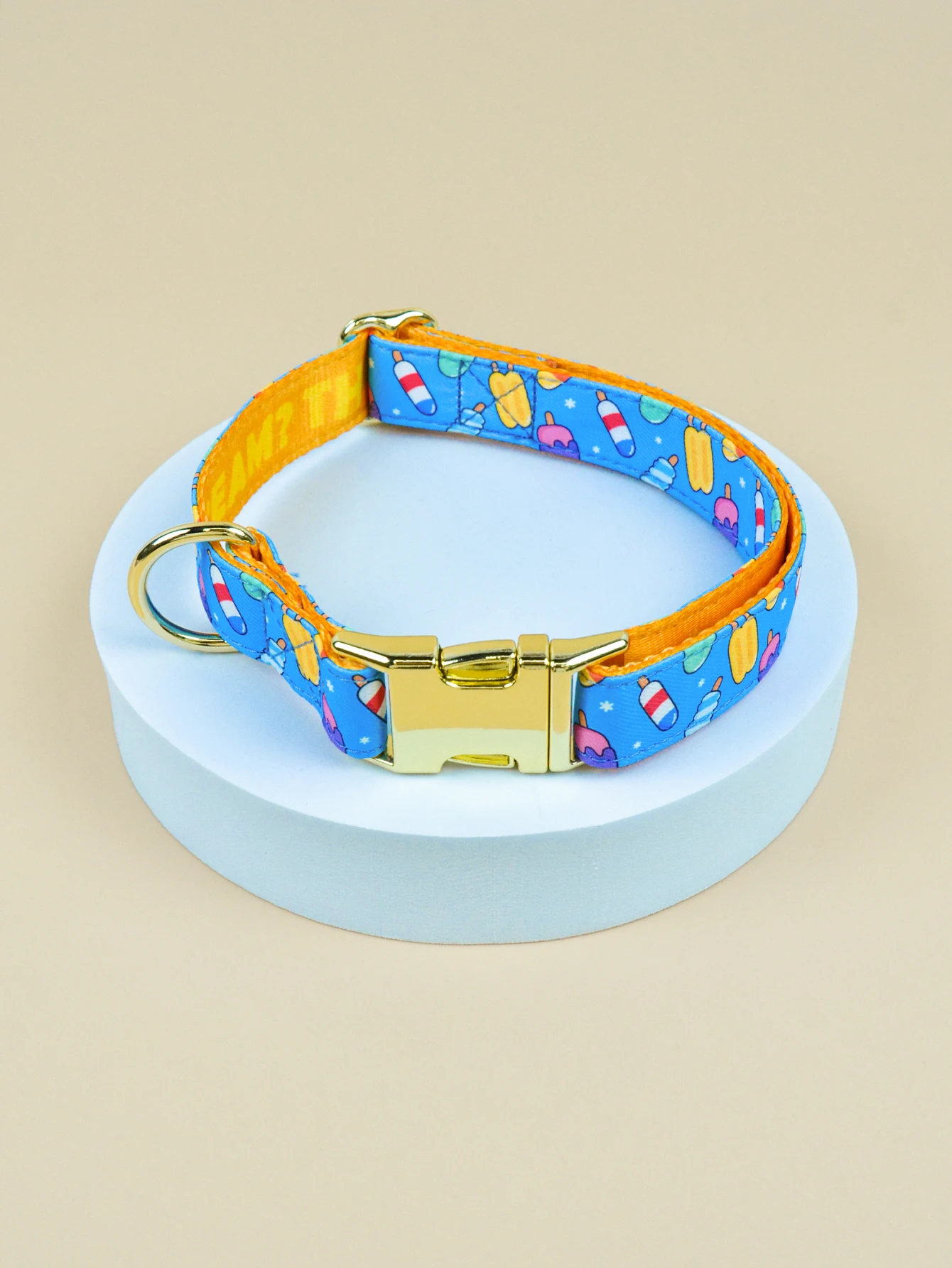 Valentinstags- und Neujahrsgeschenke für mittelgroße Hunde und kleine Hunde. Niedliches Haustierhalsband, doppelseitig bedrucktes Haustierhalsband für Hunde und Katzen – Detail 8