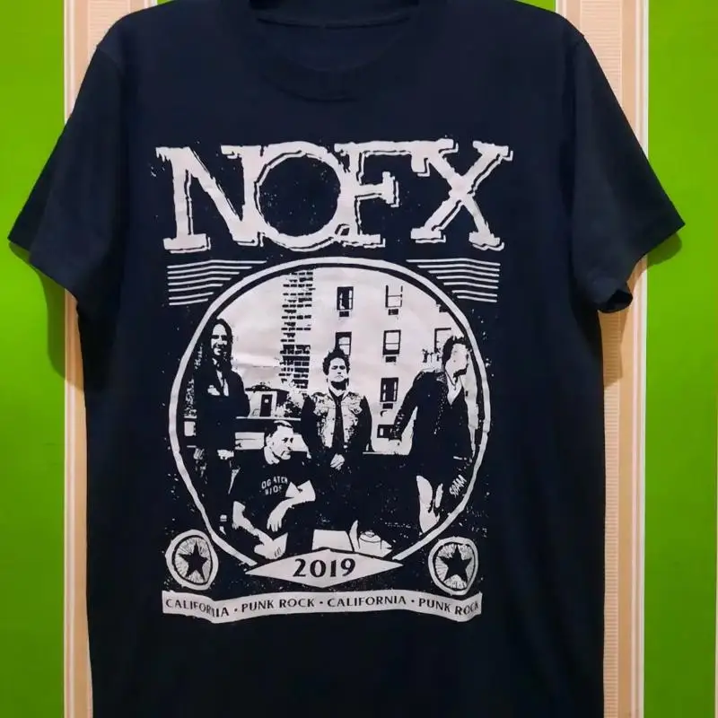 

Черная футболка Vtg Nofx Punk Rock California, размер S 5Xl