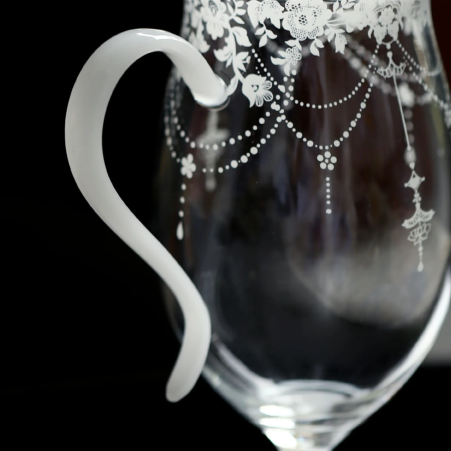 ارتفاع البورسليكات الزجاج الجانب مقبض عالية القدم Gongdao كوب حتى كوب مقاومة للحرارة النمط الياباني الشاي البحر قونغ كوب الشاي مقسم