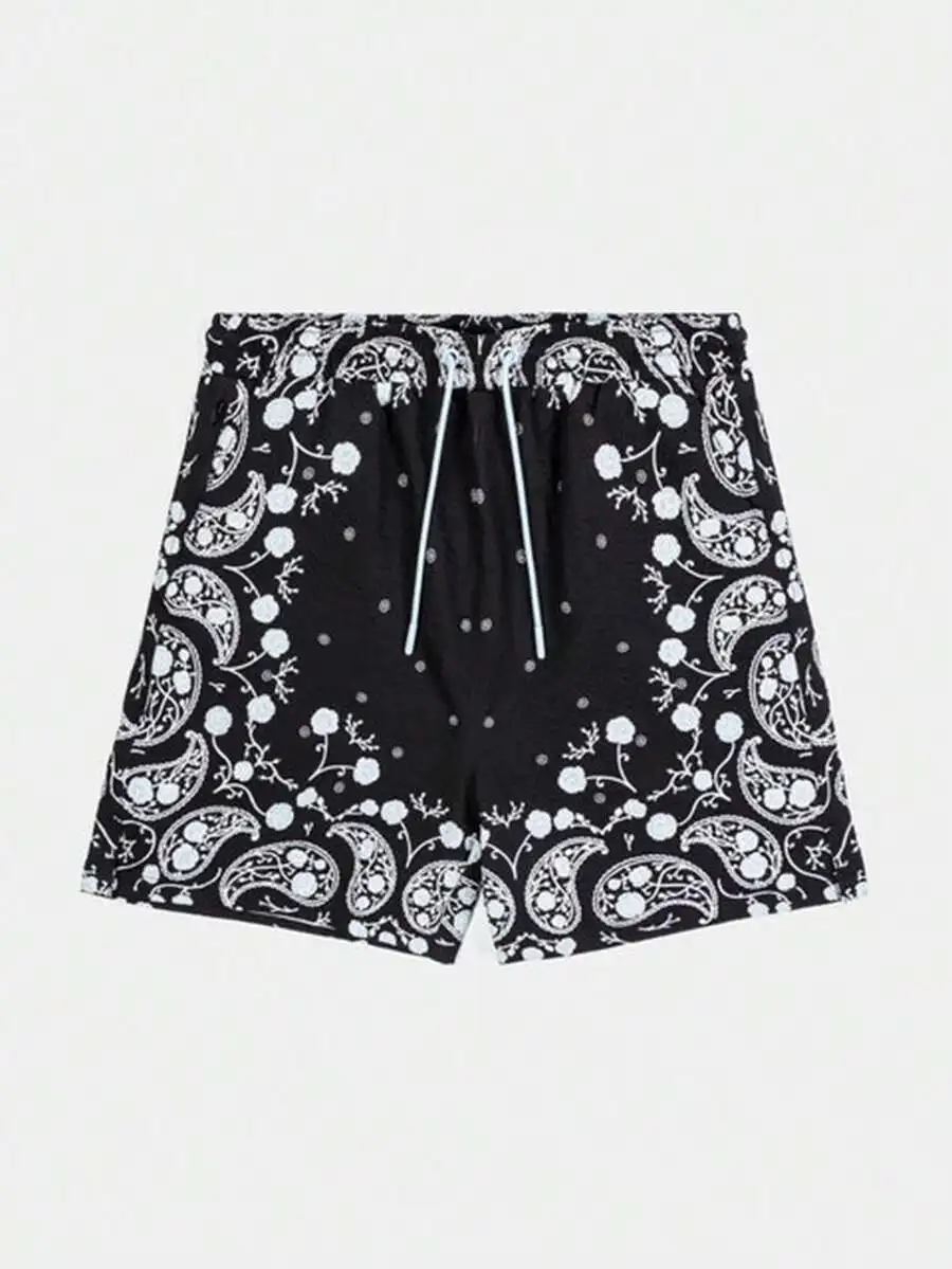 Men's Statement Print Shorts Fashion Designer Patterned Casual Daily Wear Shorts