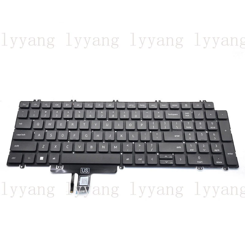 

Клавиатура с подсветкой, совместимая с Dell Latitude 5520 5521 Precision 3560 3561 0N7N16