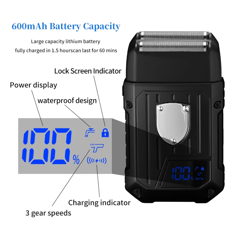 Professional Electric Cordless Hair Cutting Machine Usb Charging Electric New Hair Clipper and Shaver Set Barber Hair Clipper