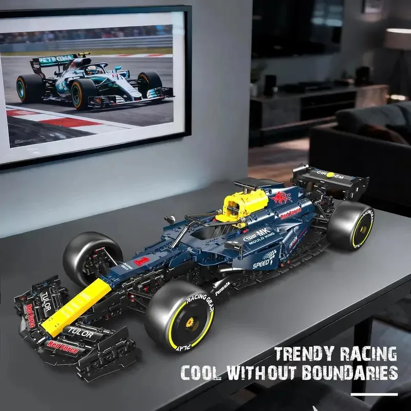 モールドキング 13207 テクニカル R820 レーシングカー 組み立てブロックセット 組立式レーシングカー コレクション おもちゃ ギフト