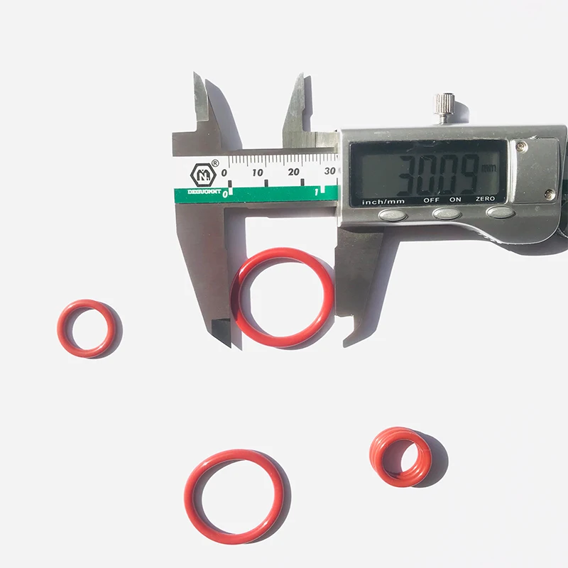 Red Black Silicone o Ring Sealing Washer High Temperature Silicon VMQ Oring  Gaskets NBR Rubber Silica gel o-ring image 5