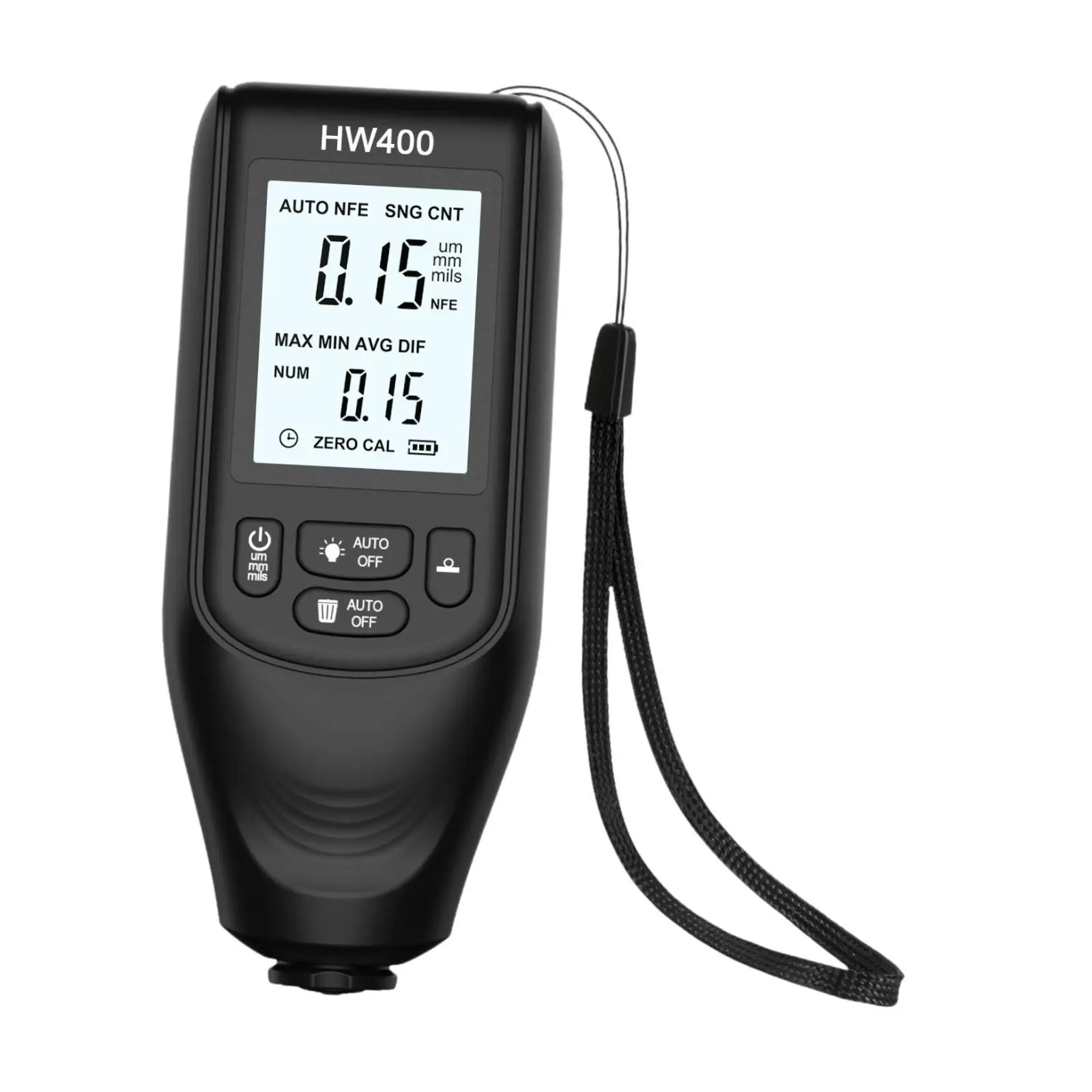 두께 게이지, 도장소 제조용 철 및 알루미늄 본체 도장 두께 측정기