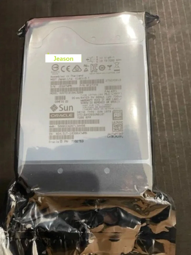 

NEW for dell Sun Oracle 7332753 HGST 10TB 7.2K SAS 12Gb/s 3.5'' HDD HUH721010AL5200